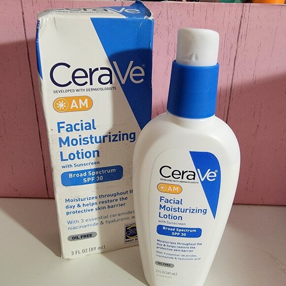 Cerave AM Facial Moisturizing Lotion SPF 30 Broad Spectrum Listing 3 of 3 - Picture 6 of 11